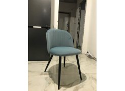 Стул на металлокаркасе Gabi 1 gray / black фото покупателя 424