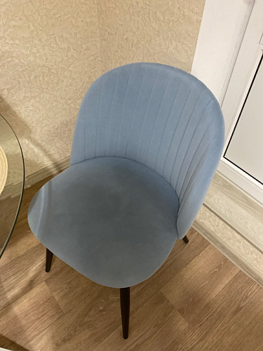 Стул на металлокаркасе Gabi green / black / silver фото покупателя 153