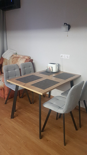 Комплект стульев Чилли 4 шт темно-серый / черный фото покупателя 627