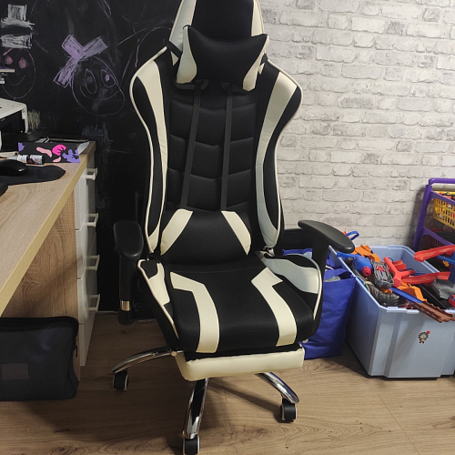 Компьютерное кресло Kano 1 light blue / black фото покупателя 193