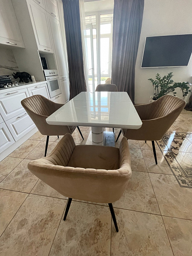 Стул на металлокаркасе Slam тёмно-серый фото покупателя 9