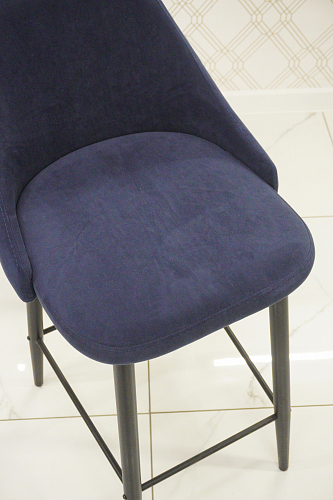 Барный стул Джама бежевый / черный матовый из шоурума 1