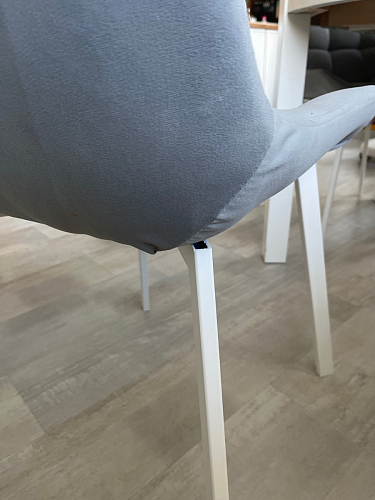 Стул на металлокаркасе Челси бежевый / черный фото покупателя 99