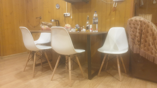 Деревянный стол Лота Лофт 140х80 дуб крафт табачный / черный матовый фото покупателя 5