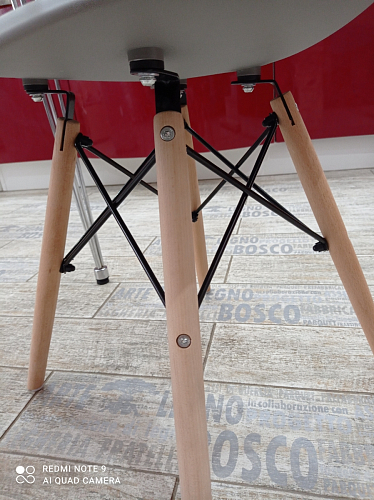 Пластиковый стул Eames PC-015 желтый фото покупателя 470