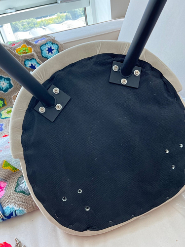 Стул на металлокаркасе Gabi wine red / black фото покупателя 451