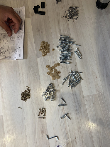 Комод Эго К-3 на подиуме дуб крафт золотой / камень темный фото покупателя 4