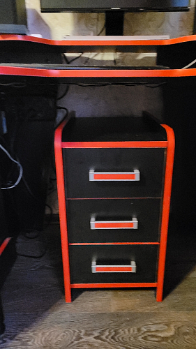 Тумба Ханна черная / красная - Уцененный экземпляр фото покупателя 119