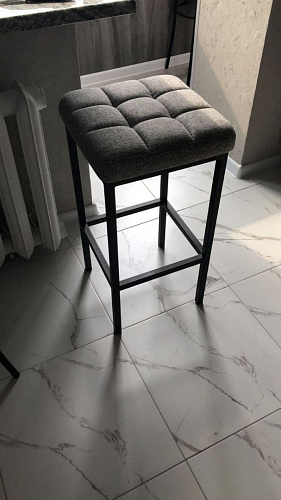 Барный стул Лофт катания минт / белый матовый фото покупателя 265