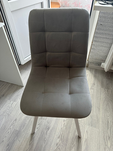 Стул на металлокаркасе Чилли К кирпичный / черный фото покупателя 351