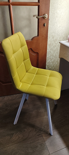 Комплект стульев Чилли 4 шт темно-серый / черный фото покупателя 15