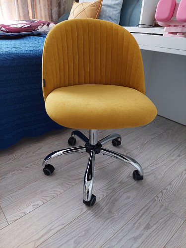 Компьютерное кресло Melody розовое фото покупателя 131