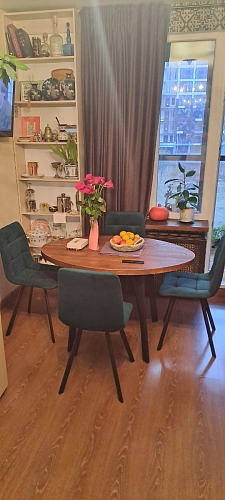 Стул на металлокаркасе Чилли синий / белый фото покупателя 973