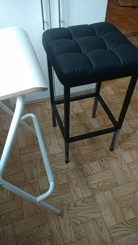 Полубарный стул Лофт мадера 20 / белый матовый фото покупателя 96