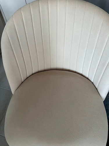 Стул на металлокаркасе Gabi latte / gold / black фото покупателя 212