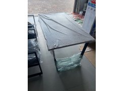 Деревянный стол Лота Лофт 120(160)х75 черный матовый / бетон светлый фото покупателя 42