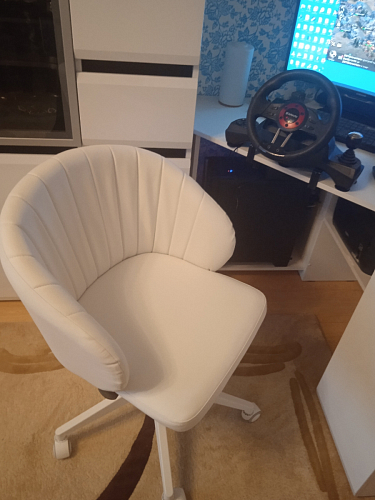 Компьютерное кресло Пард confetti silver серый / черный фото покупателя 130