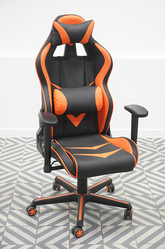 Компьютерное кресло Racer черное / бежевое из шоурума 2