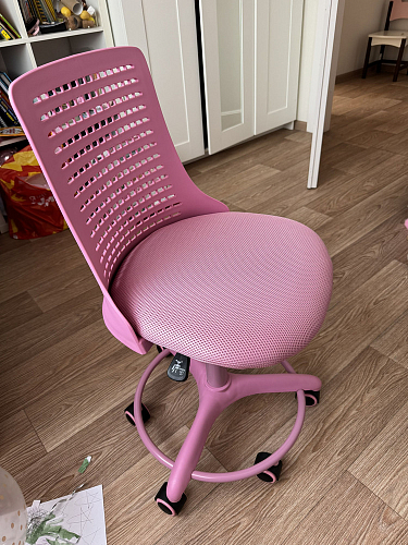 Компьютерное кресло Kiddy ткань серый фото покупателя 12