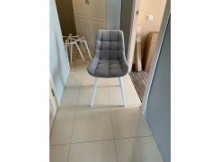 Стул на металлокаркасе Челси серый 02 / черный фото покупателя 161