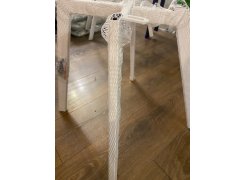 Стул на металлокаркасе Чилли синяя ткань / белый фото покупателя 656