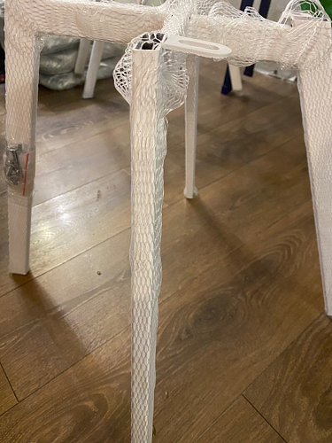 Стул на металлокаркасе Чилли зеленый / белый каркас фото покупателя 656