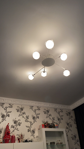 Потолочная люстра Neruni 3597/6C фото покупателя 1