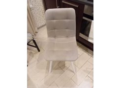 Стул на металлокаркасе Чилли светло-серый / черный фото покупателя 295