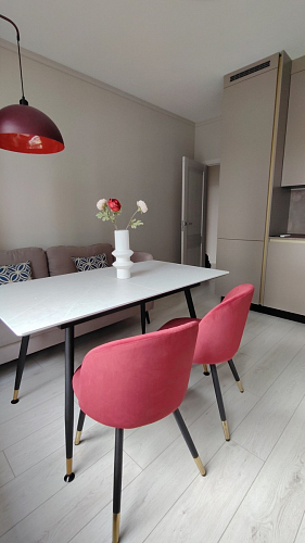 Стул на металлокаркасе Gabi gray / black фото покупателя 601