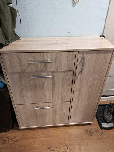 Обувница ТП-4 дуб сонома / белый  - Уцененный экземпляр фото покупателя 32