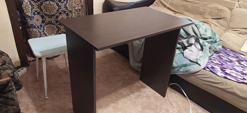 Стол письменный Kiwi белый - Уцененный экземпляр фото покупателя 76