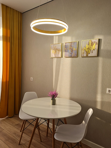 Стол Table 80 white / wood фото покупателя 6