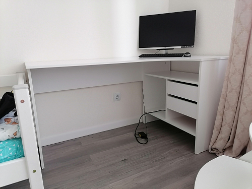 Письменный стол СПм-25 левый дуб сонома фото покупателя 18