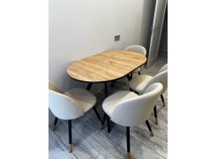 Стул на металлокаркасе Gabi 1 light purple / black фото покупателя 554