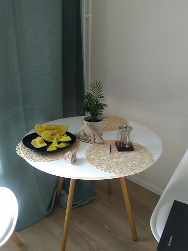 Деревянный стол Skandi 80 белый фото покупателя 11