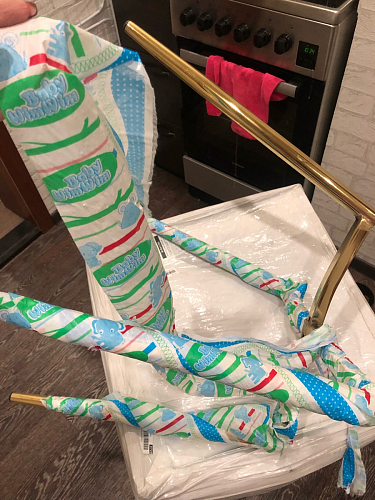 Стул на металлокаркасе Dabl wine red фото покупателя 134