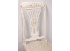 Стул Roy W/З молочный с патиной из шоурума 2