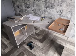 Письменный стол СПм-25 правый белый фото покупателя 52