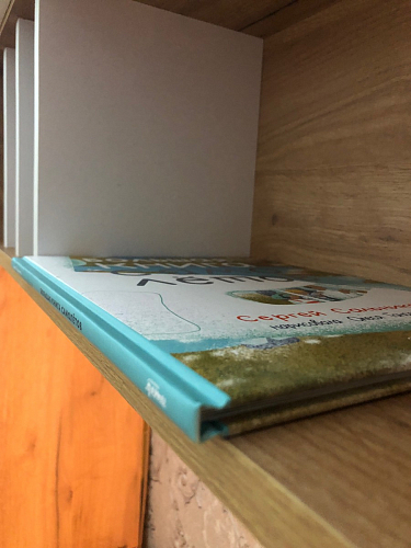 Письменный стол Лайт 03.243 дуб золотой (craft) / белый премиум фото покупателя 237