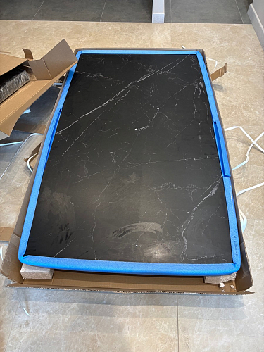 Керамический стол Норман 120(180)х80 shakespeare black / черный фото покупателя 18