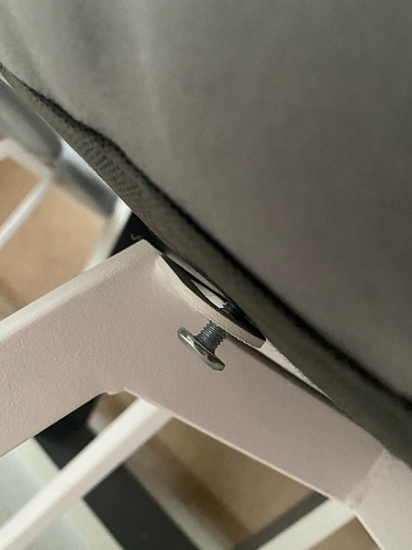 Стул на металлокаркасе Чилли синий / белый фото покупателя 1027