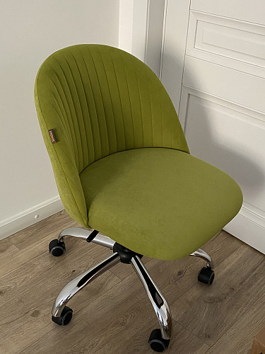 Компьютерное кресло Melody/Мелоди молочное фото покупателя 19