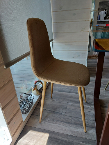 Стул на металлокаркасе Lilu 05 gray / white фото покупателя 5