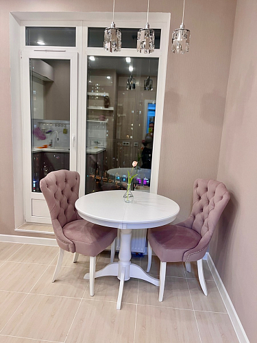 Деревянный стул Милано 1 бежевый / белый фото покупателя 96