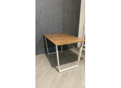 Стол Лота Лофт 140 25 мм юта / белый матовый фото покупателя 593