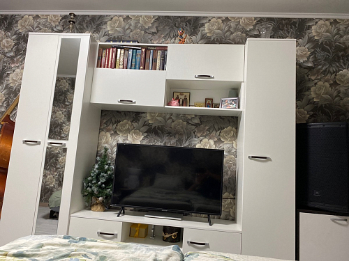 Готовая гостиная Бертелена белое дерево / белое дерево фото покупателя 138