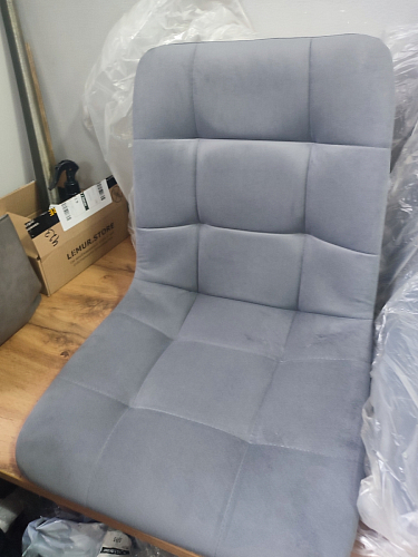 Стул на металлокаркасе Чилли К кирпичный / черный фото покупателя 540