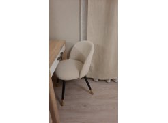 Стул на металлокаркасе Gabi 1 light purple / black фото покупателя 32