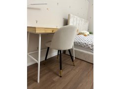 Стул на металлокаркасе Gabi blue / black фото покупателя 252