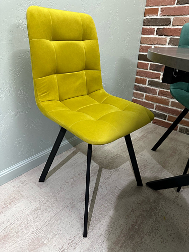 Комплект стульев Чилли 4 шт темно-серый / черный фото покупателя 438